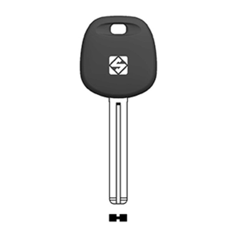 2 x SILCA KIA7BTE CHIAVE TRANSPONDER VUOTA OTTONE