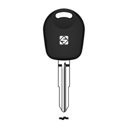 2 x SILCA SSY3TE CHIAVE TRANSPONDER VUOTA OTTONE