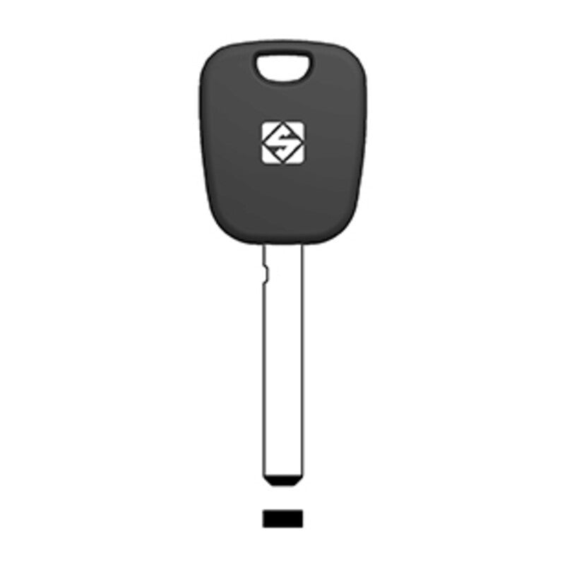 2 x SILCA TOY51TE CHIAVE TRANSPONDER VUOTA NICHEL