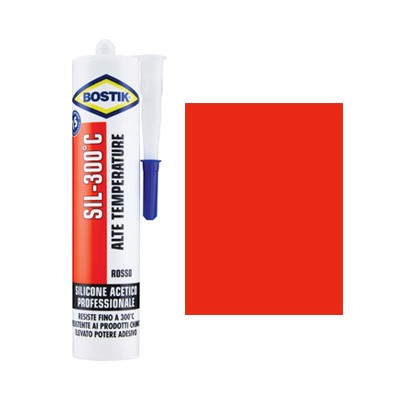 2 x SILICONE ALTE TEMPERATURE BOSTIK