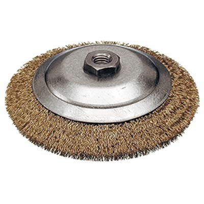 2 x SPAZZOLA ACCIAIO CONICA + FILETTO CEBO