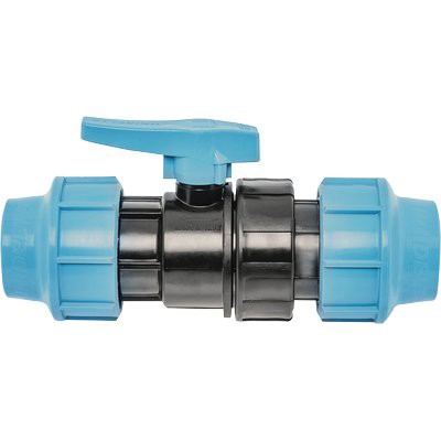 2 x VALVOLA SFERA A COMPRESSIONE PN16 UNIDELTA