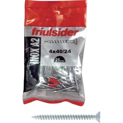2 x VITE TRUCIOLARE TSP INOX A2 SELF FRIULSIDER