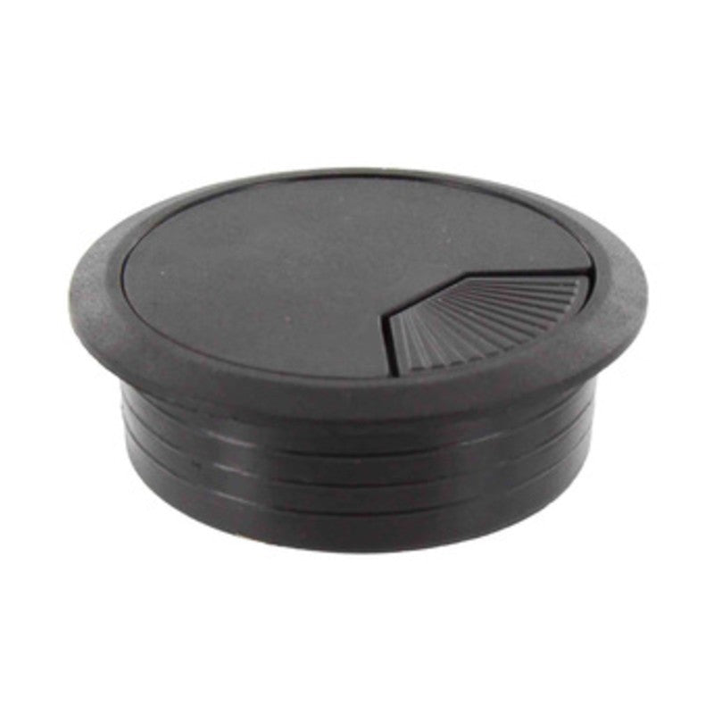 20 x BOCCHETTA PASSACAVI D 60 MM PLASTICA NERO