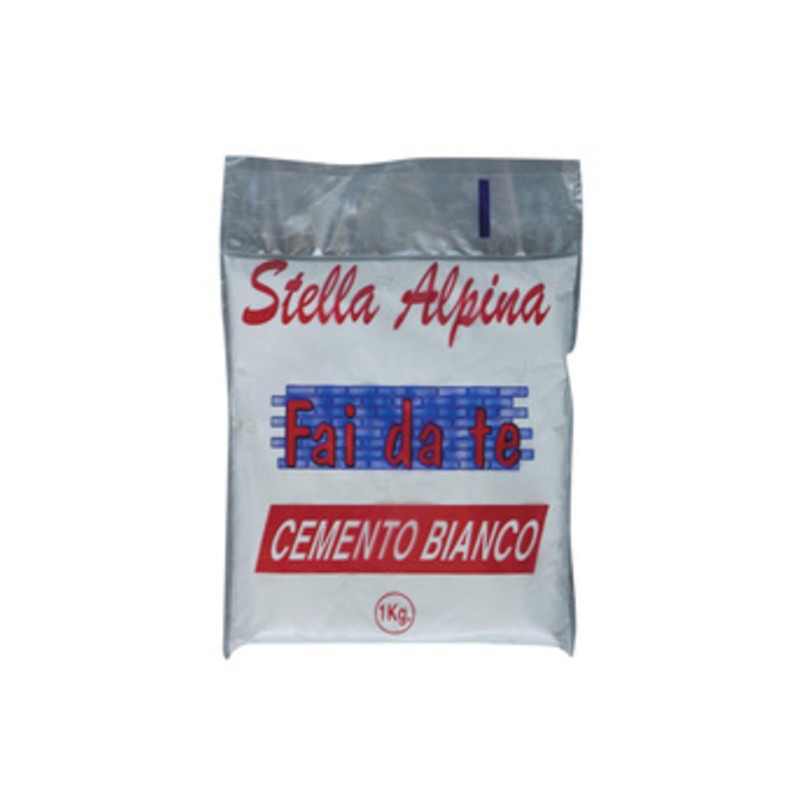 20 x CEMENTO BIANCO DA 1 KG SELF SERVICE