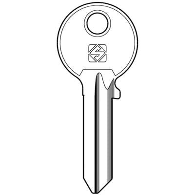 20 x CHIAVE PIATTA CISA CS207 SILCA