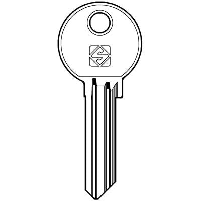 20 x CHIAVE PIATTA CORBIN CB101R SILCA