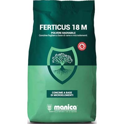 20 x CONCIME POLVERE FERTICUS 18 M MANICA