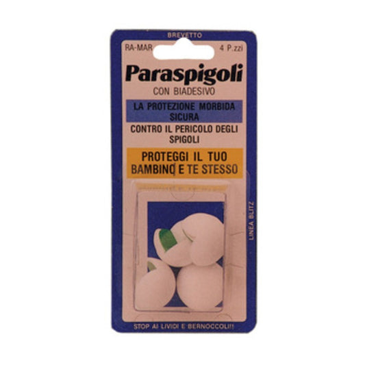 20 x COPRISPIGOLI ADESIVO BLISTER 4 PZ BIANCO