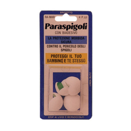 20 x COPRISPIGOLI ADESIVO BLISTER 4 PZ TRASPARENTE*