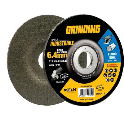 20 x DISCO ABRASIVO SBAVO FERRO INDUSTRIAL GRINDING