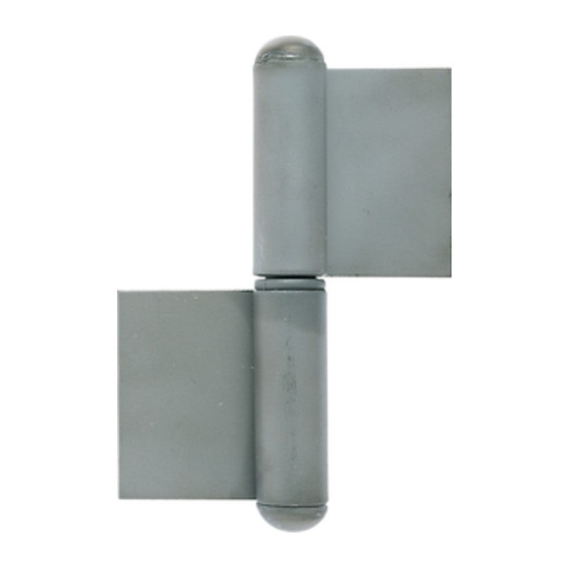 20 x FISCE A SALDARE FERRO C/ROND 1222 80X102MM SX ACCIAIO LUC