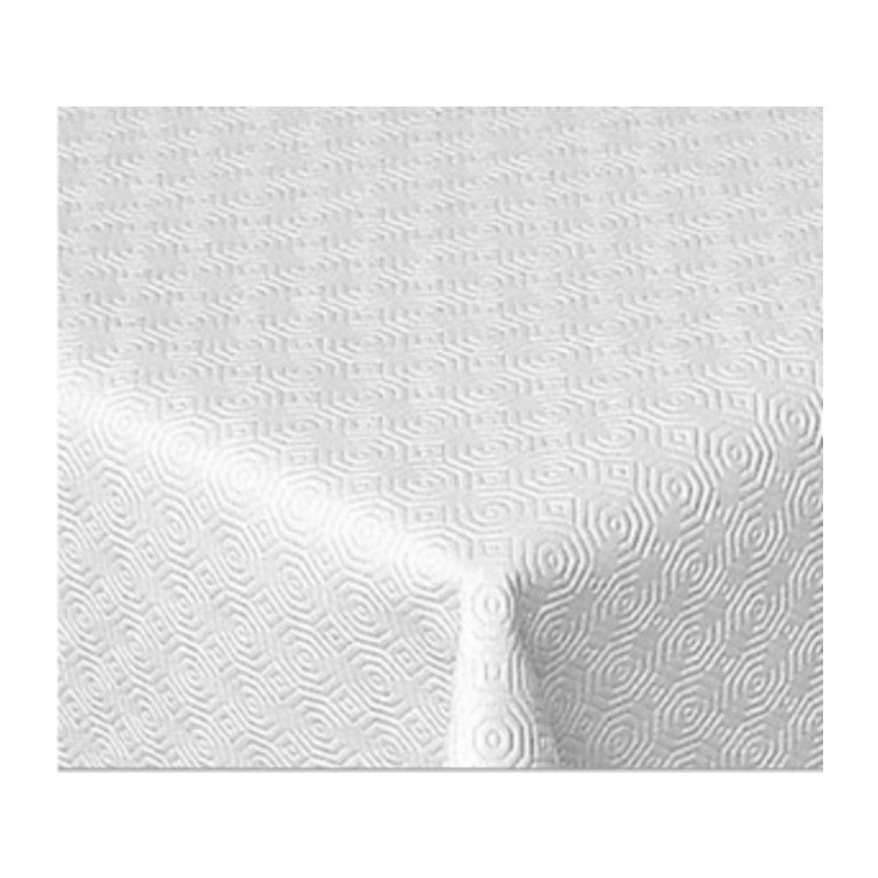 20 x MOLLETTONE P/TAVOLO H 138 CM BIANCO/BIANCO