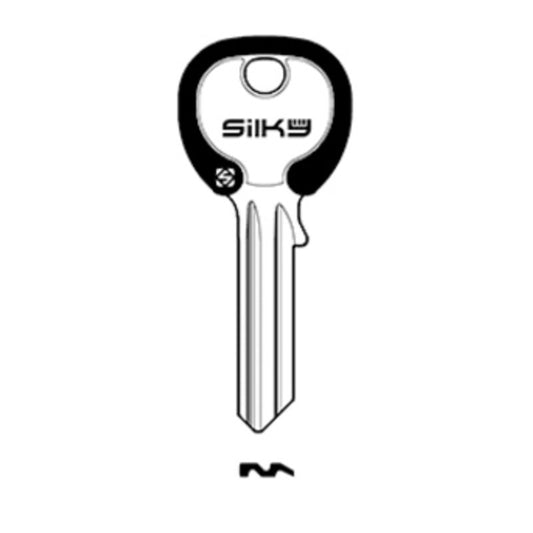 20 x SILCA CB6DZ CHIAVE PROFILO SILKY OTTONE
