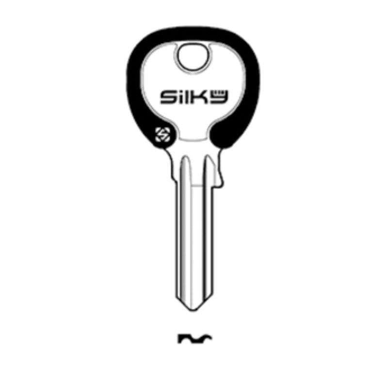 20 x SILCA IE3DZ CHIAVE PROFILO SILKY OTTONE