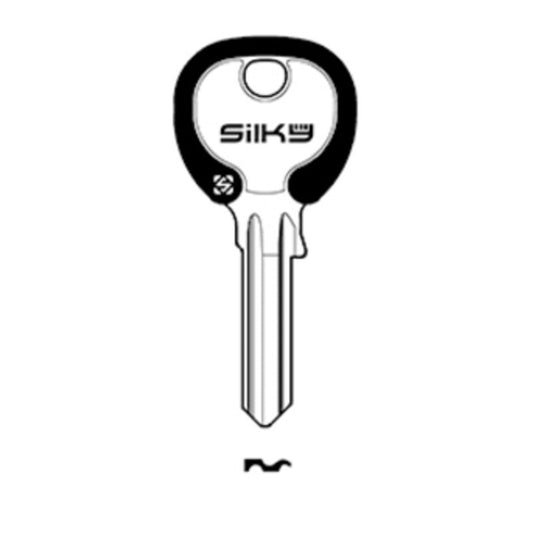 20 x SILCA IE3DZ CHIAVE PROFILO SILKY OTTONE