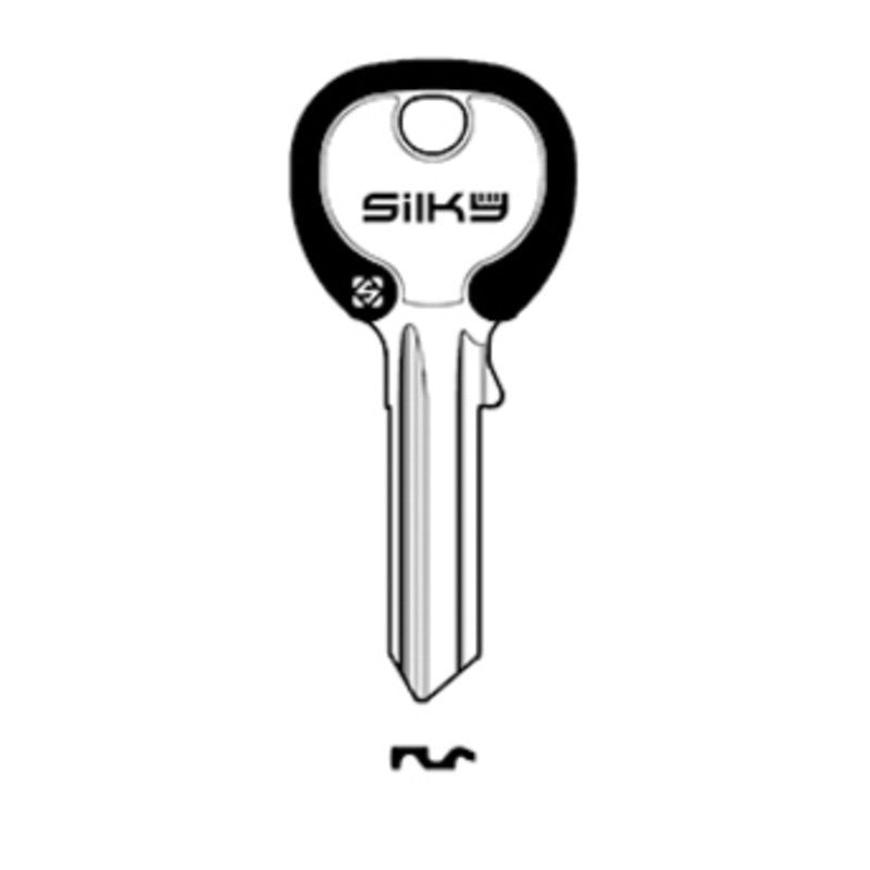 20 x SILCA IE6DZ CHIAVE PROFILO SILKY OTTONE