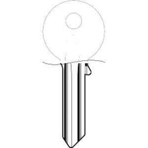 20 x SILCA UL050DZ1 CHIAVE PROFILO SILKY OTTONE