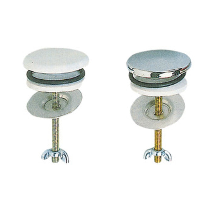 20 x TAPPO COPRIFORO OTTONE BIANCO