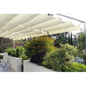 20 x TELO OMBREGGIANTE SOLE TESSUTO H.70 PANNA 12