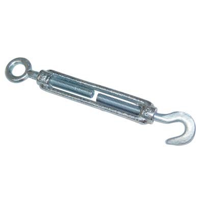 20 x TENDITORE OCCHIOLO E GANCIO ZINCATO WORKIT