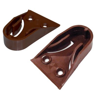 200 x REGGITUBO ARMADIO TONDO LATERALE PLASTICA