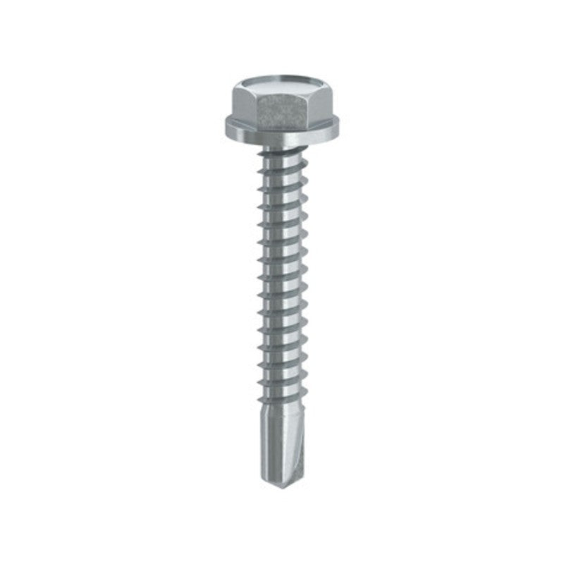 200 x VITE P/LAMIERA AUTOPERFORANTE TECC 6,3X 45MM ZN UNI8117
