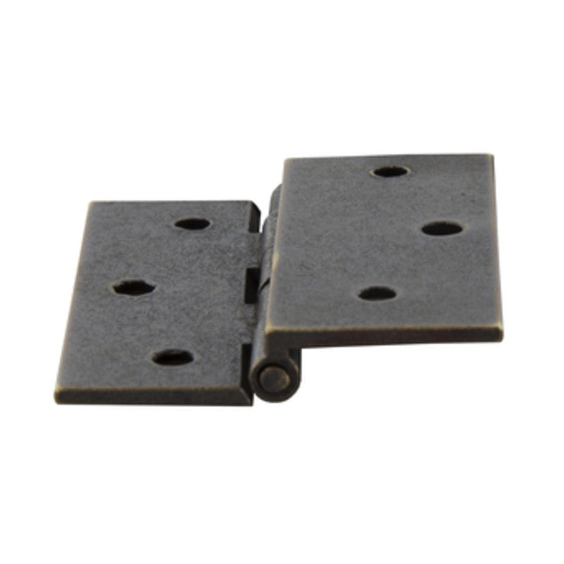 24 x CERNIERA FRESATA 1/2 COLLO OTTONE BRONZ 50X40 MM*