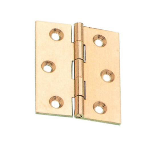 24 x CERNIERA FRESATA PIANA OTTONE SATIN 40X35 MM**