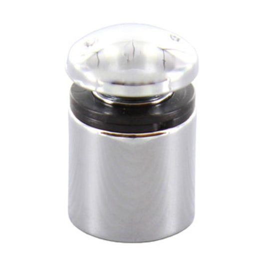24 x DISTANZIALE P/TARGA D 16XH15 MM CROMO LUCIDO
