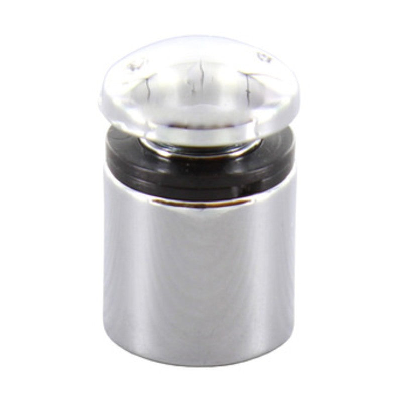 24 x DISTANZIALE P/TARGA D 16XH25 MM CROMO LUCIDO