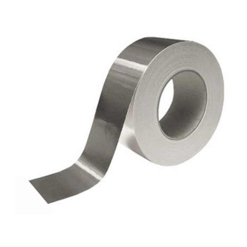 24 x NASTRO ALLUMINIO ADES ALTA/BASSA TEMP 50MMX45M SILVER