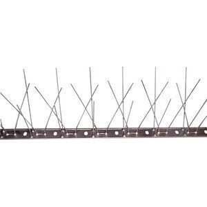 25 x C DISSUASORE P/VOLATILI CM100 80 SPILLI INOX 201/201