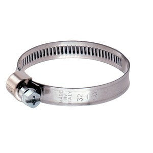 25 x C FASCETTA STRINGITUBO SS304 MM9 W4  70-90 MM