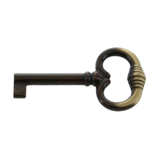 25 x CHIAVE P/MOBILI 33708 35X62 MM BRONZO SFUMATO
