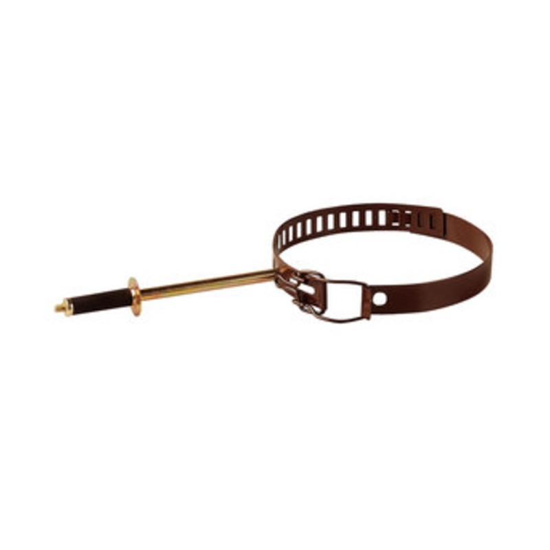 25 x COLLARE P/TUBO STUFA D 8/14 CM MARRONE