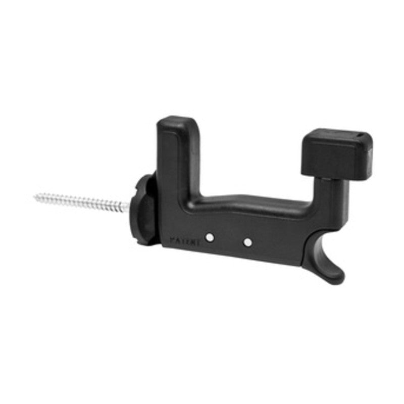 25 x FERMAIMPOSTE IN PLASTICA GRILLO NERO  70 MM**