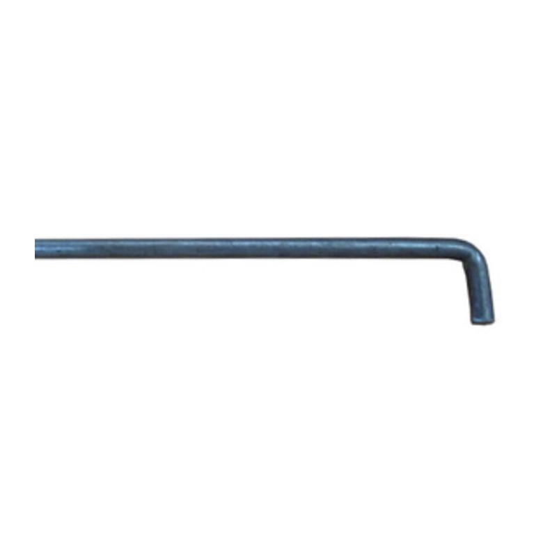 25 x FERRO CREMONESE TONDO C/PIEGA D 6 MM H 150 CM