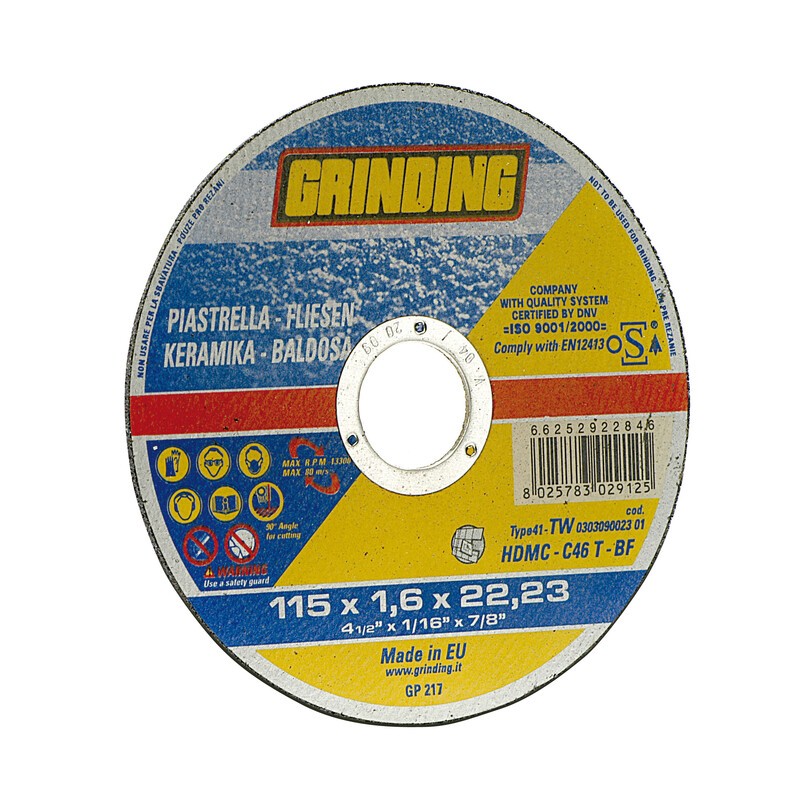 25 x GRINDING DISCO P/CERAMICA PIANO 230X1,9 HDMC