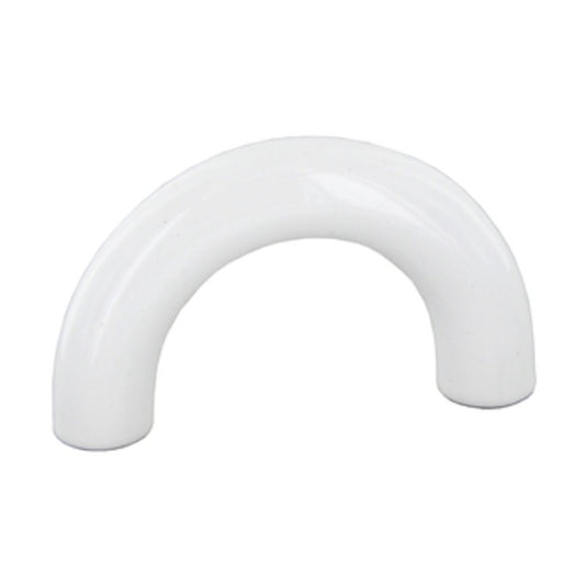 25 x MANIGLIA ZAMA 1121 32 23,5X40 MM BIANCO LUCIDO