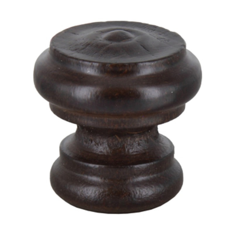 25 x POMOLO IN LEGNO NOCE 102A D 38 MM