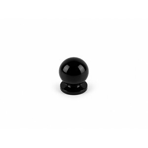 25 x POMOLO OTTONE 710 D 20 MM TORNITO NERO