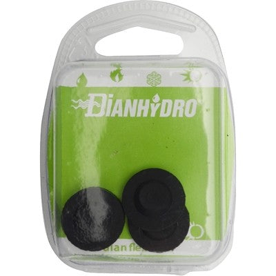 3 PZ GUARNIZIONI A CAPPELLO PER GALLEGGIANTE BLISTER Misura: pz. 3 - Diam. mm 21