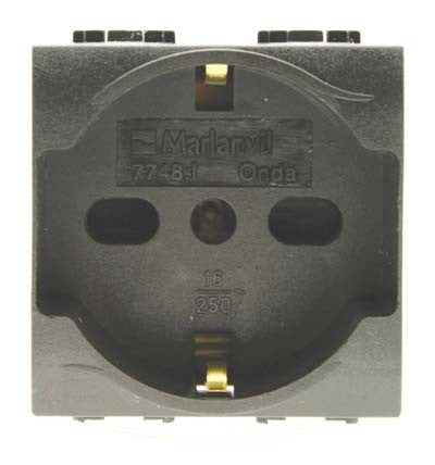 3 x PRESA SCHUKO + SICUREZZA ONDA MARLANVIL