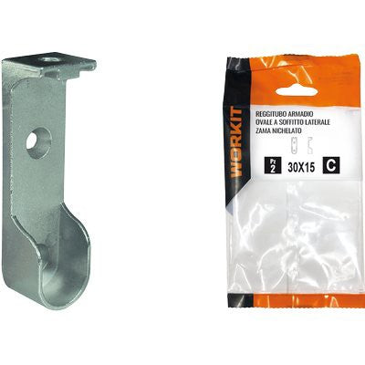 3 x REGGITUBO ARMADIO OVALE A SOFFITTO SELF WORKIT