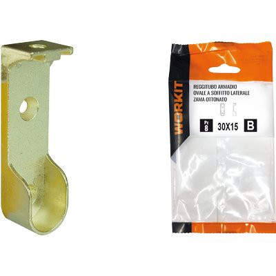 3 x REGGITUBO ARMADIO OVALE A SOFFITTO SELF WORKIT