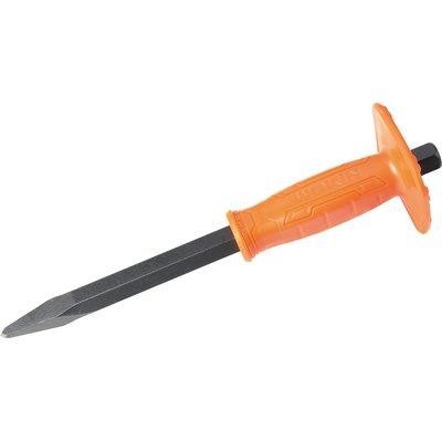 3 x SCALPELLO MURATORE A PUNTA + SALVAMANO 2550 WOKIN