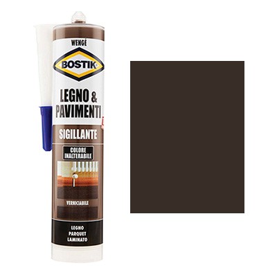 3 x SILICONE ACRILICO LEGNO PAVIMENTI BOSTIK