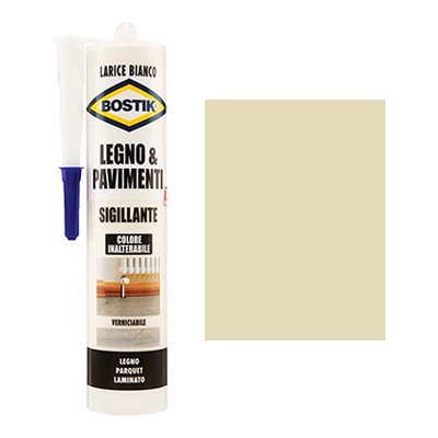 3 x SILICONE ACRILICO LEGNO PAVIMENTI BOSTIK