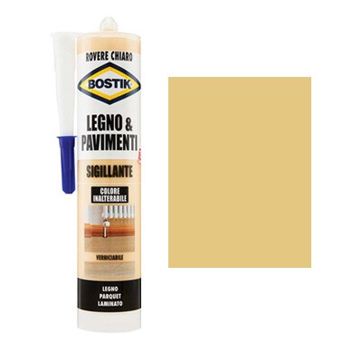 3 x SILICONE ACRILICO LEGNO PAVIMENTI BOSTIK
